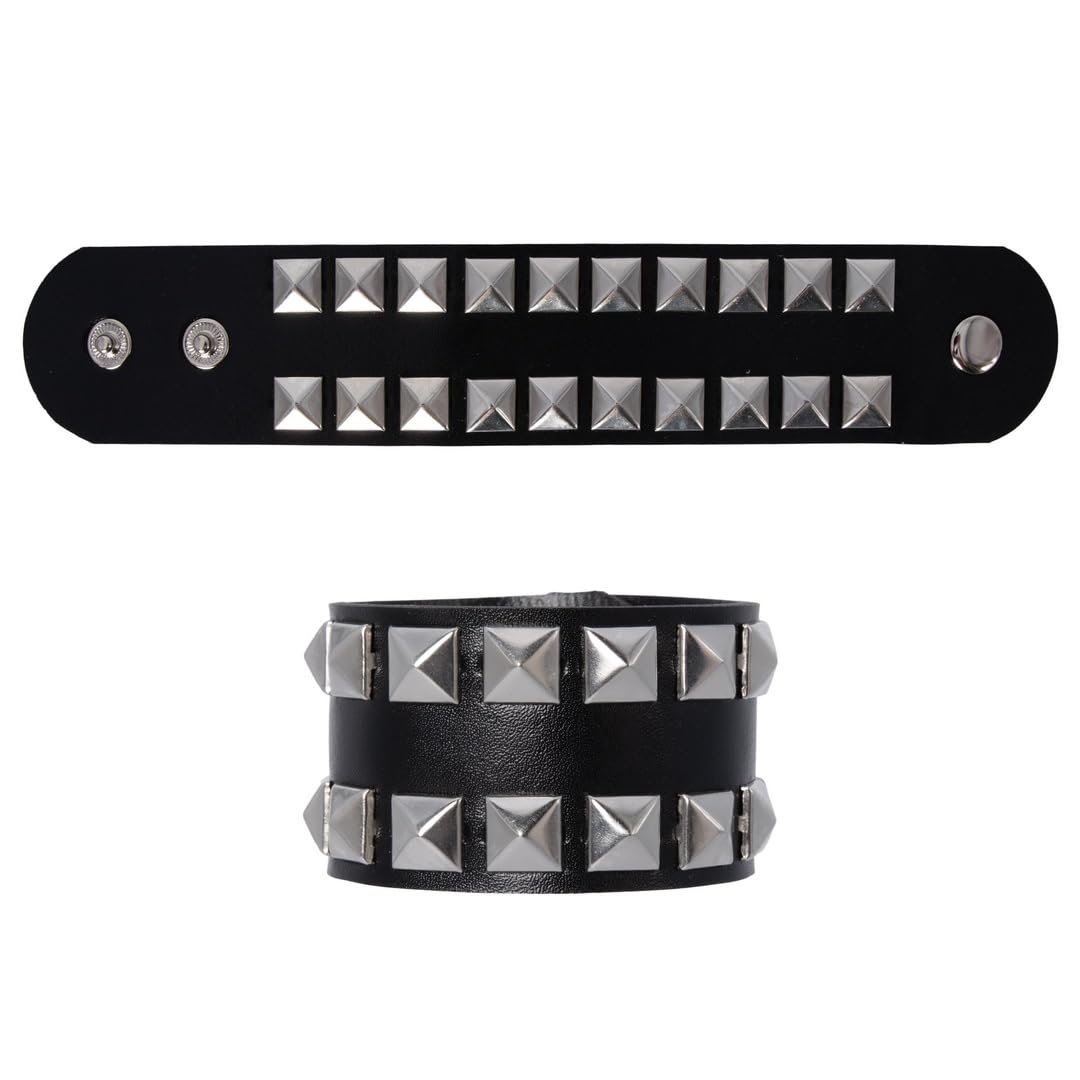 ptit-clown-18420-armband-punk-5-5-cm-schwarz image 1