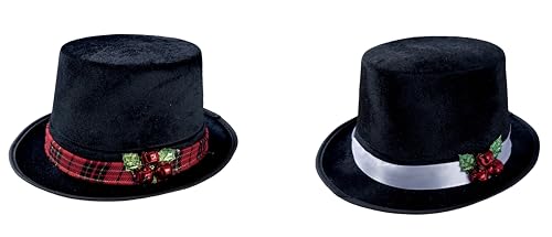 ptit-clown-22372-schneemannhut-schwarz-bandfarbe-zuf-llig image 4