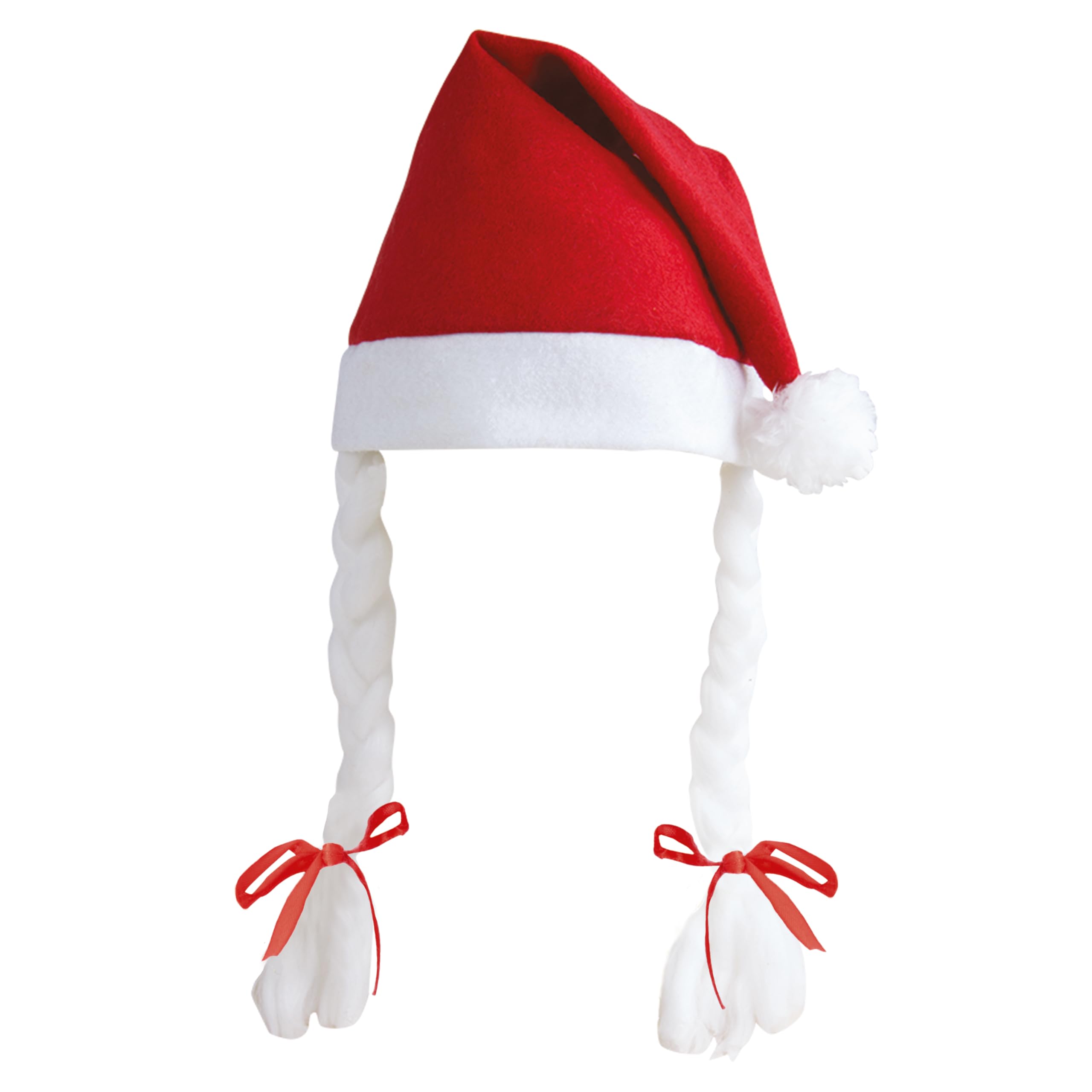 ptit-clown-weihnachtsmann-m-tze-rot-mit-z-pfen-erwachsene image 1