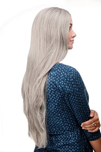 wig-me-up-3217-51-damenper-cke-grau-silbergrau-80-cm-glatt image 7
