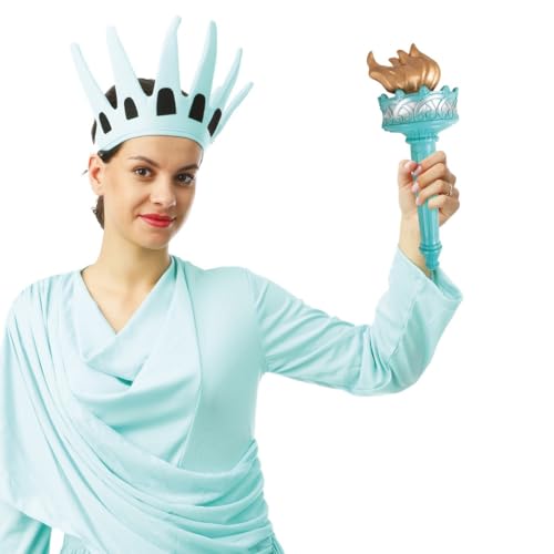 ptit-clown-54029-freiheitsstatue-fackel-30-cm-kunststoff image 7
