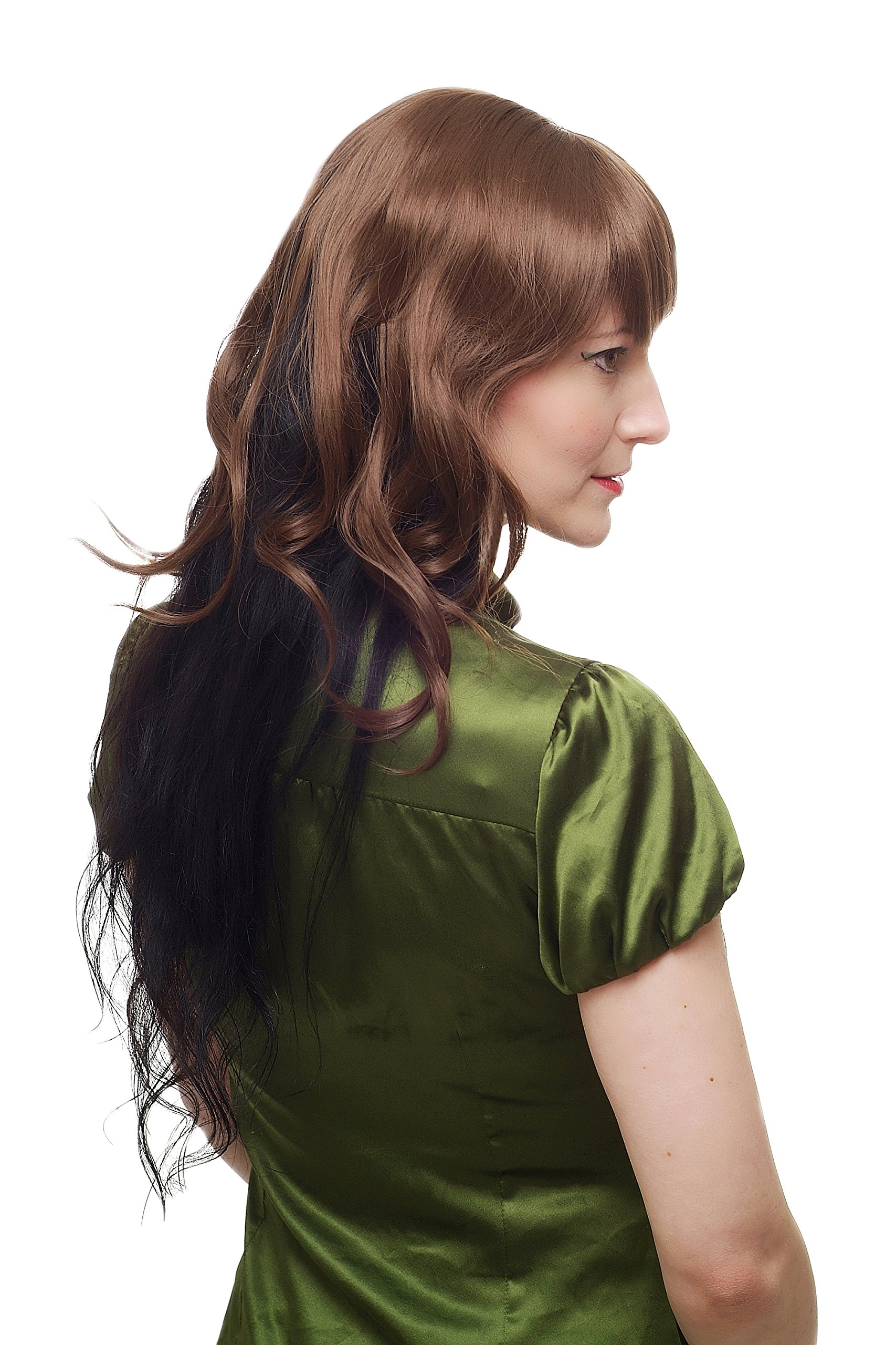 wig-me-up-h9303-8-clip-in-haarteil-topaufsatz-braun-35-cm image 5