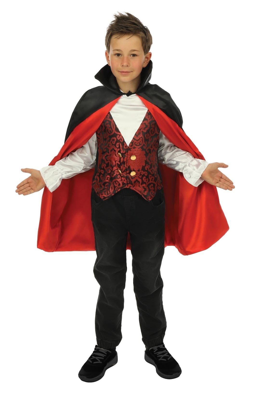 p-tit-clown-vampirkost-m-junge-mit-umhang-und-weste image 1