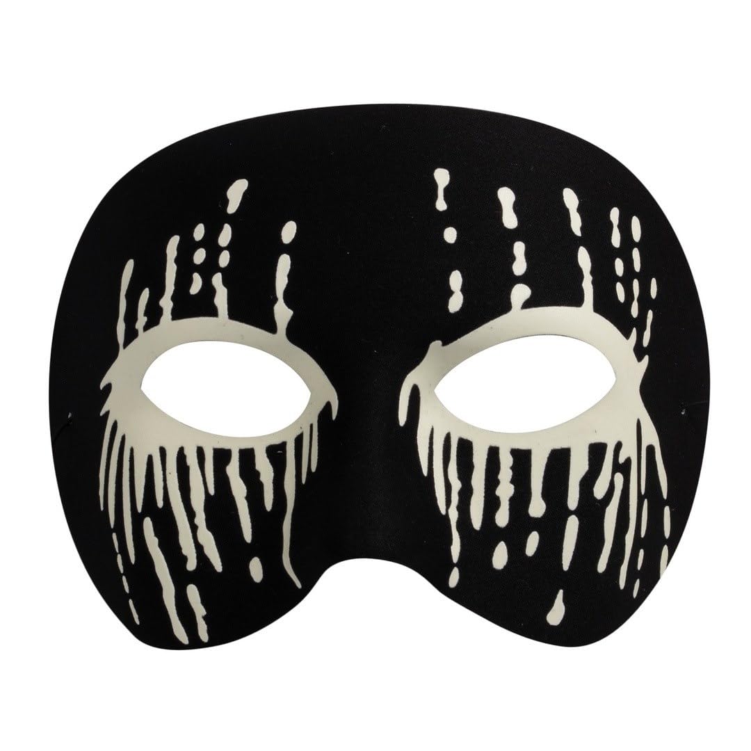 p-tit-clown-23827-blutige-maske-phosphoreszierend-schwarz-wei image 1