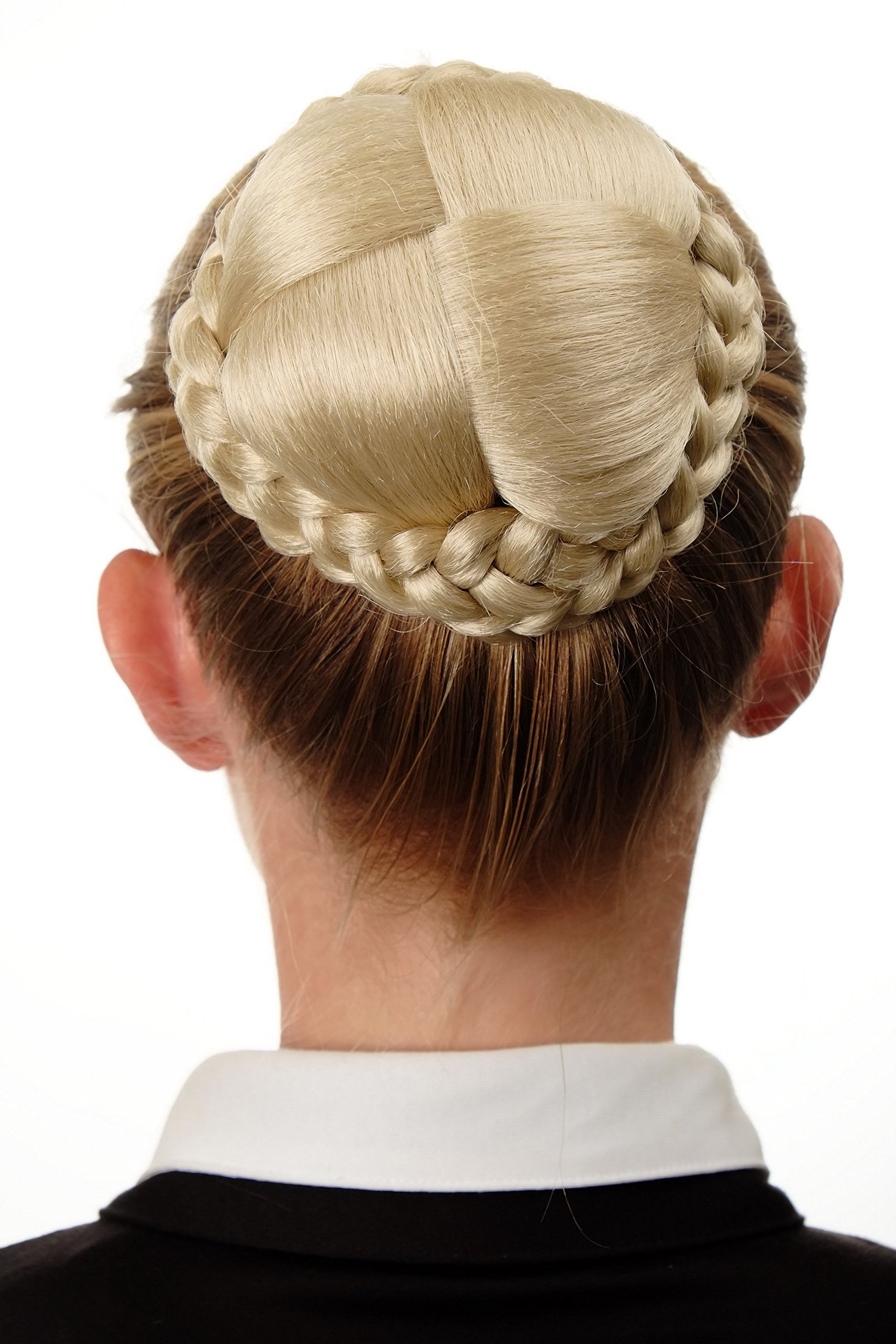 wig-me-up-n796-24bt613-haarteil-dutt-zopf-blond-mix image 7