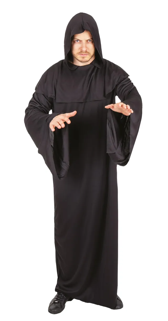 p-tit-clown-dunkler-bote-kost-m-herren-schwarz image 1