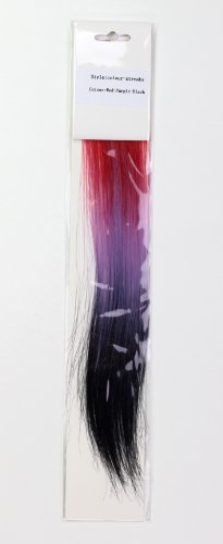wig-me-up-neon-clip-in-str-hnen-2er-set-pink-blau-schwarz-30-cm image 4