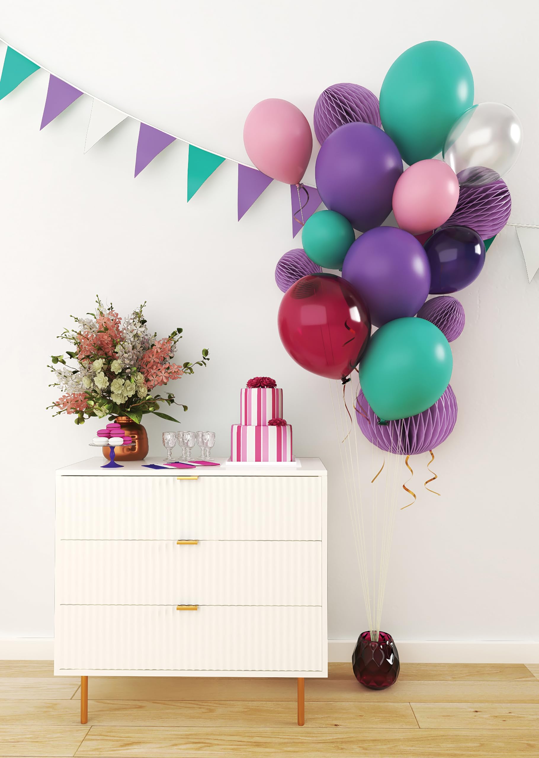 p-tit-clown-luftballons-30-cm-gr-n-10er-pack image 5