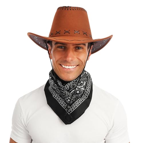 ptit-clown-cowboy-bandana-f-r-erwachsene-halstuch-western image 7