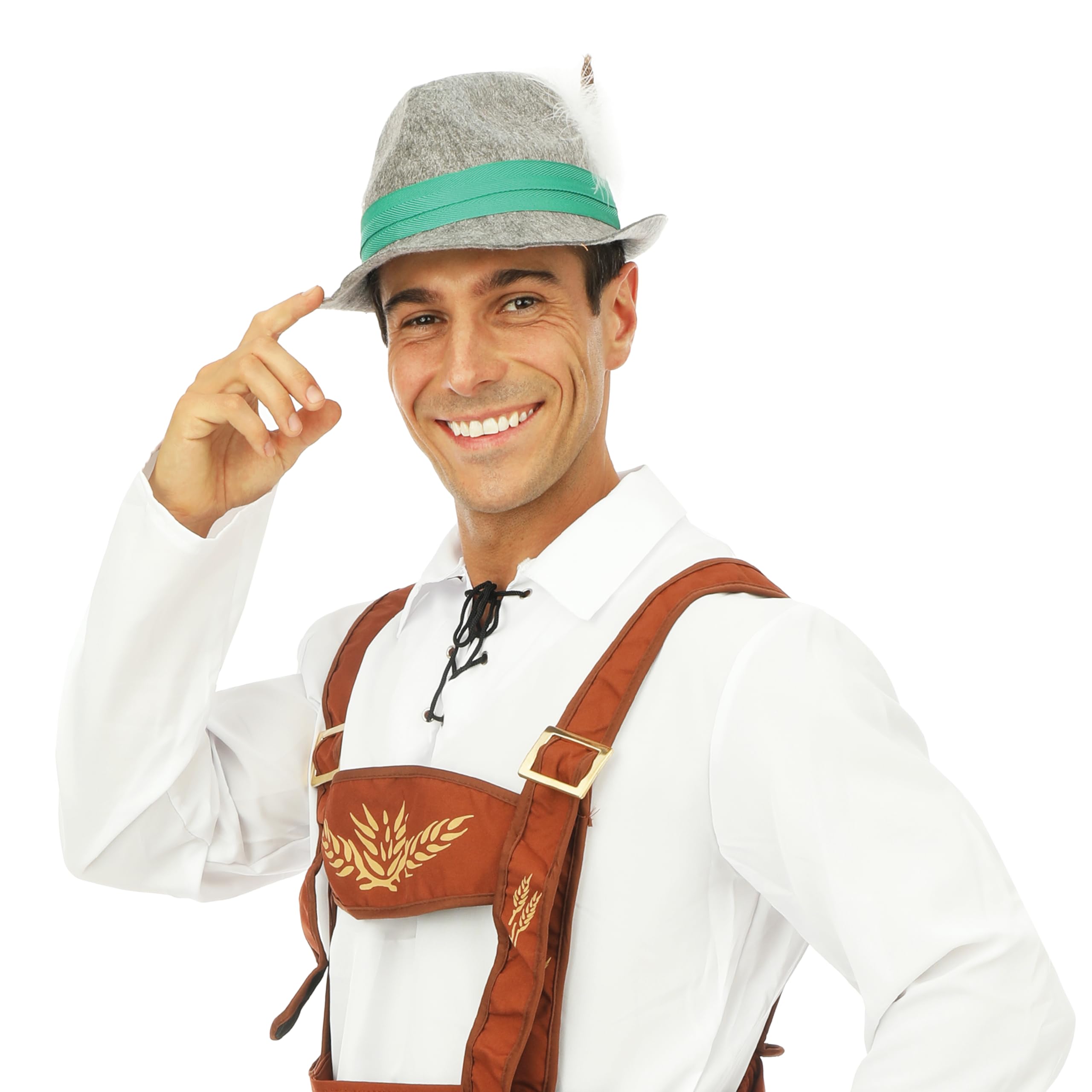 ptit-clown-23845-bayerischer-borsalino-hut-grau image 3