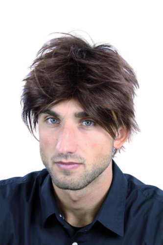 wig-me-up-wl-2075-4t33-herrenper-cke-kurz-wild-dunkelbraun-rotbraun image 6