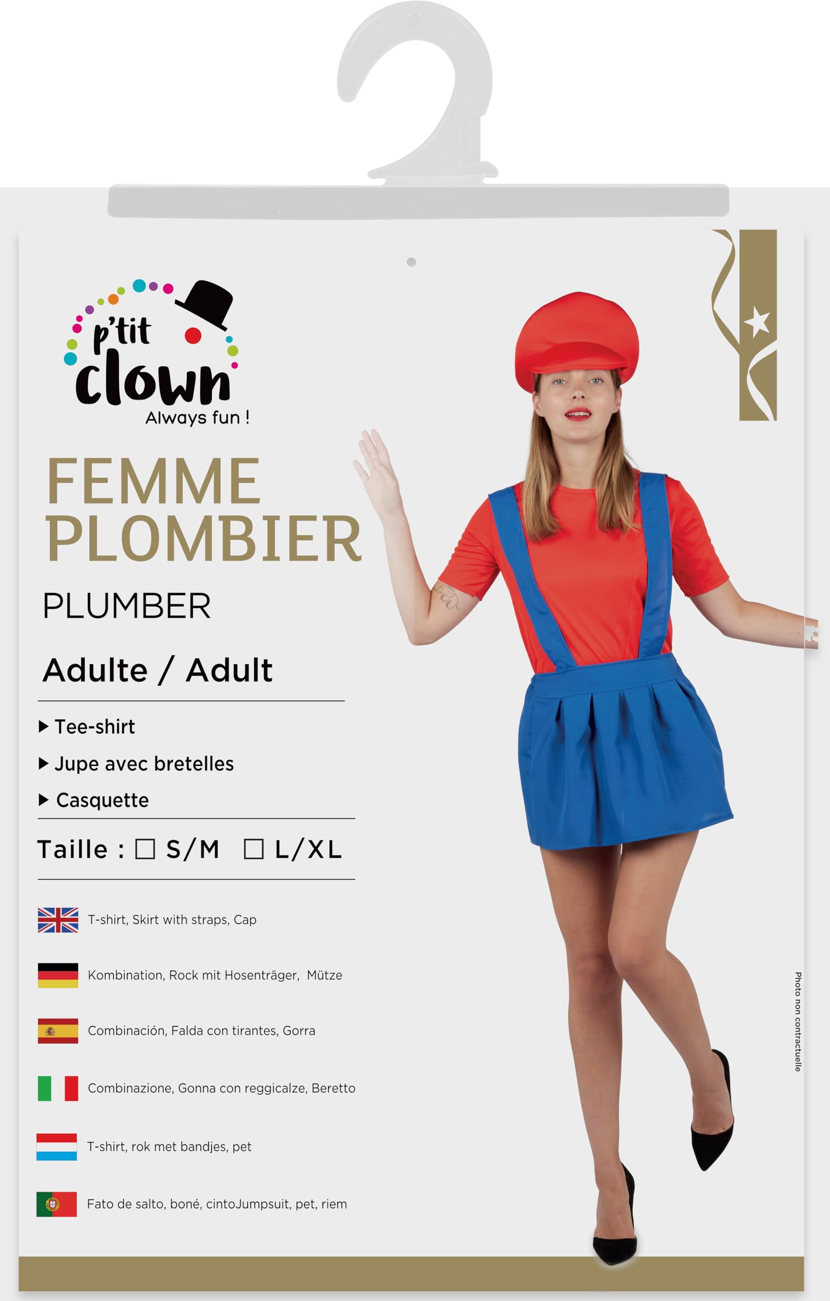 p-tit-clown-klempner-kost-m-damen-blau-rot-gr-e-l-xl image 4