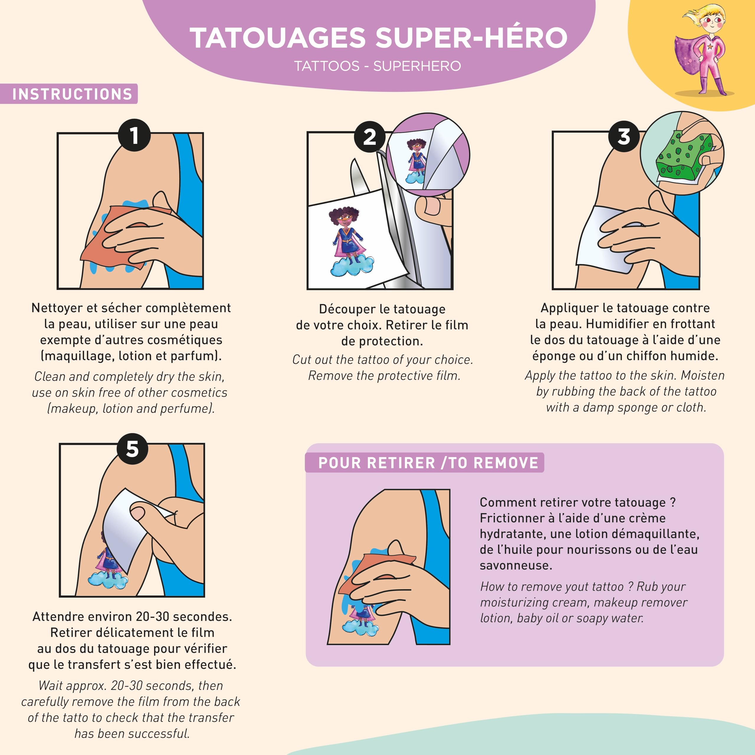 ptit-clown-tattoos-superhelden-tempor-re-kinder-tattoos image 3