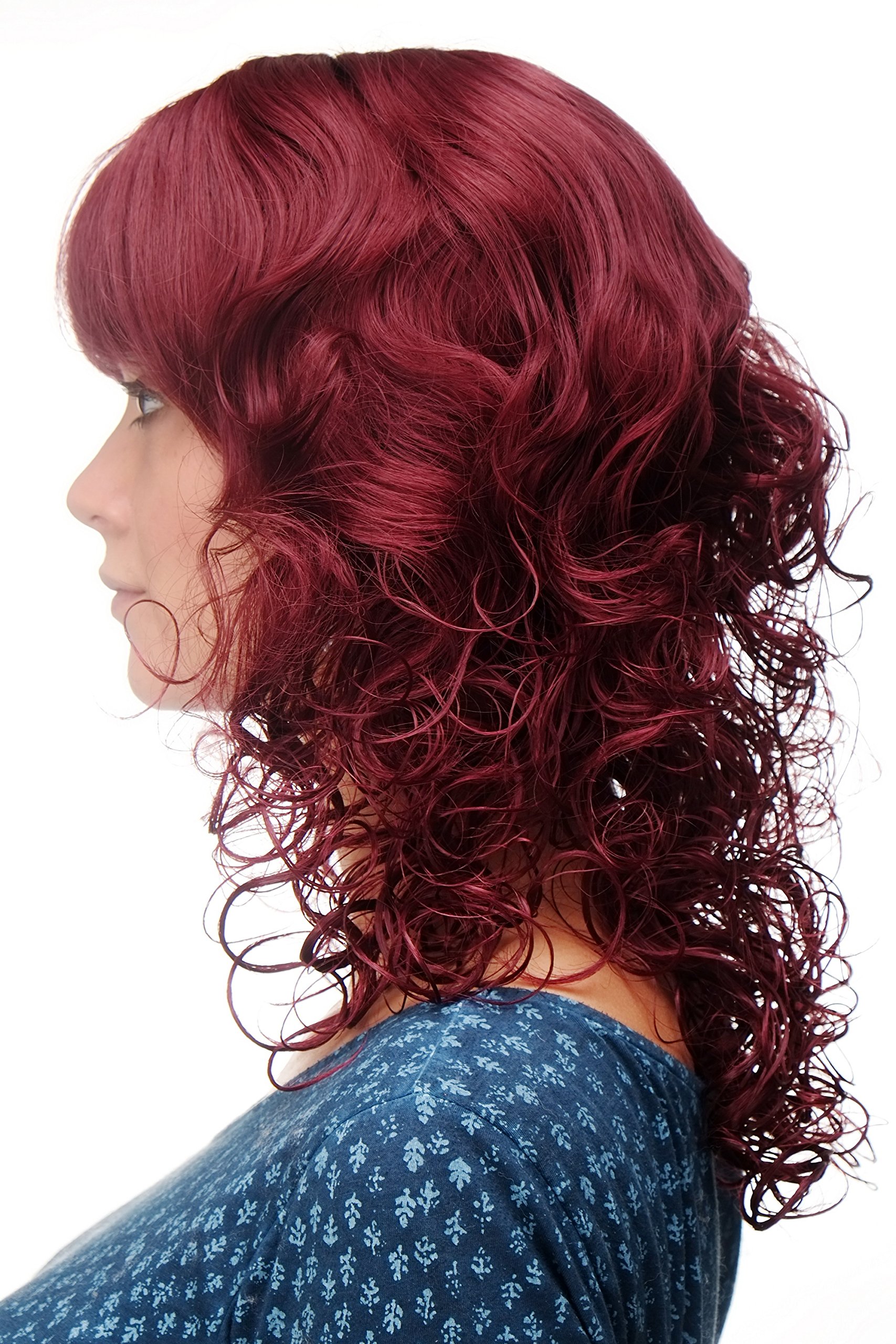 wig-me-up-mc008-39-damen-per-cke-romantik-granatrot-gelockt-halblang-45-cm image 2