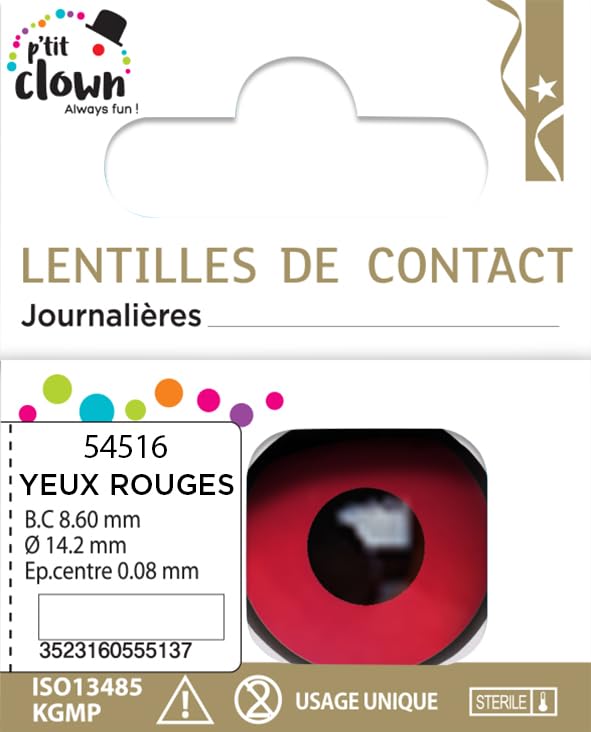ptit-clown-manson-rouge-tageslinsen-fantasie-linsen-rot image 4