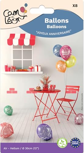ptit-clown-ballons-30-cm-happy-birthday-8-st-ck-naturlatex image 5