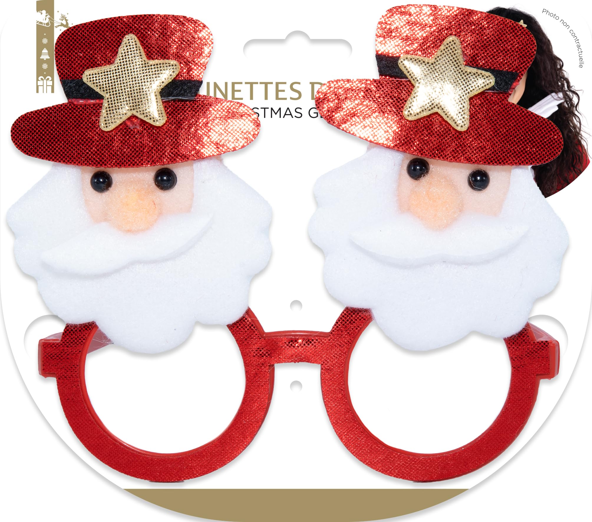 ptit-clown-weihnachtsbrille-zufallsmodell-partybrille image 4