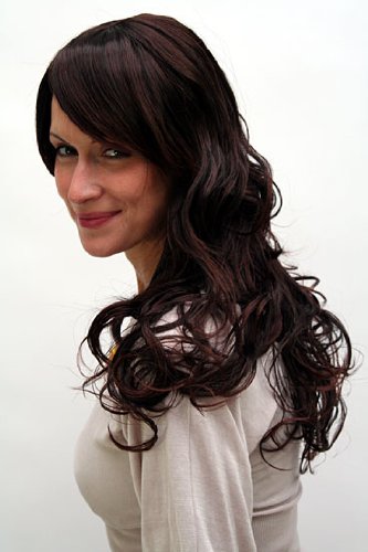 wig-me-up-9329-2t33-per-cke-damen-braun-gewellt-lang-65-cm image 4