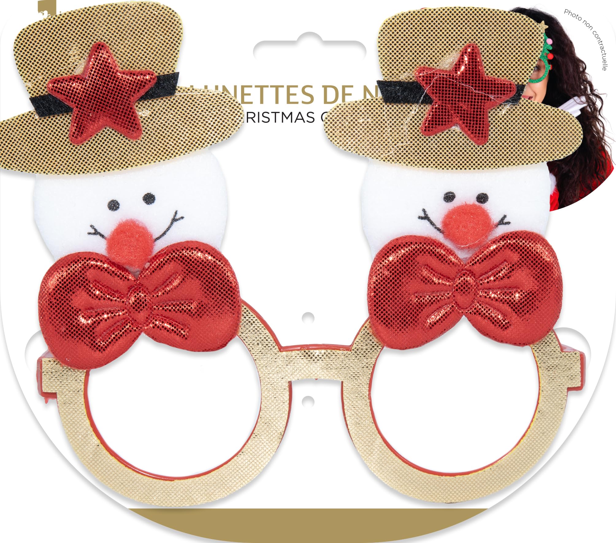 ptit-clown-weihnachtsbrille-zufallsmodell-partybrille image 3