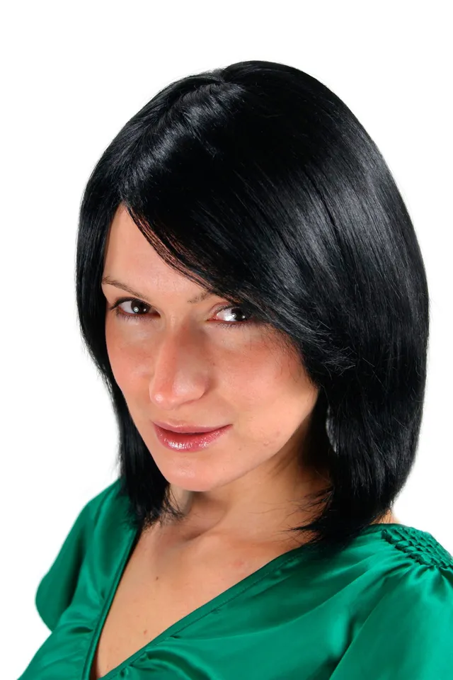 wig-me-up-1215-1-bob-per-cke-schwarz-glatt-scheitel-30cm image 1