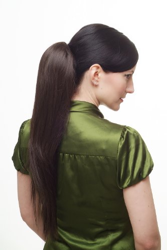 wig-me-up-pferdeschwanz-wk06-56-zopf-extension-dunkelbraun-glatt-55-cm image 7