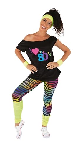 p-tit-clown-re22764-kost-m-set-i-love-80er-gelb image 7