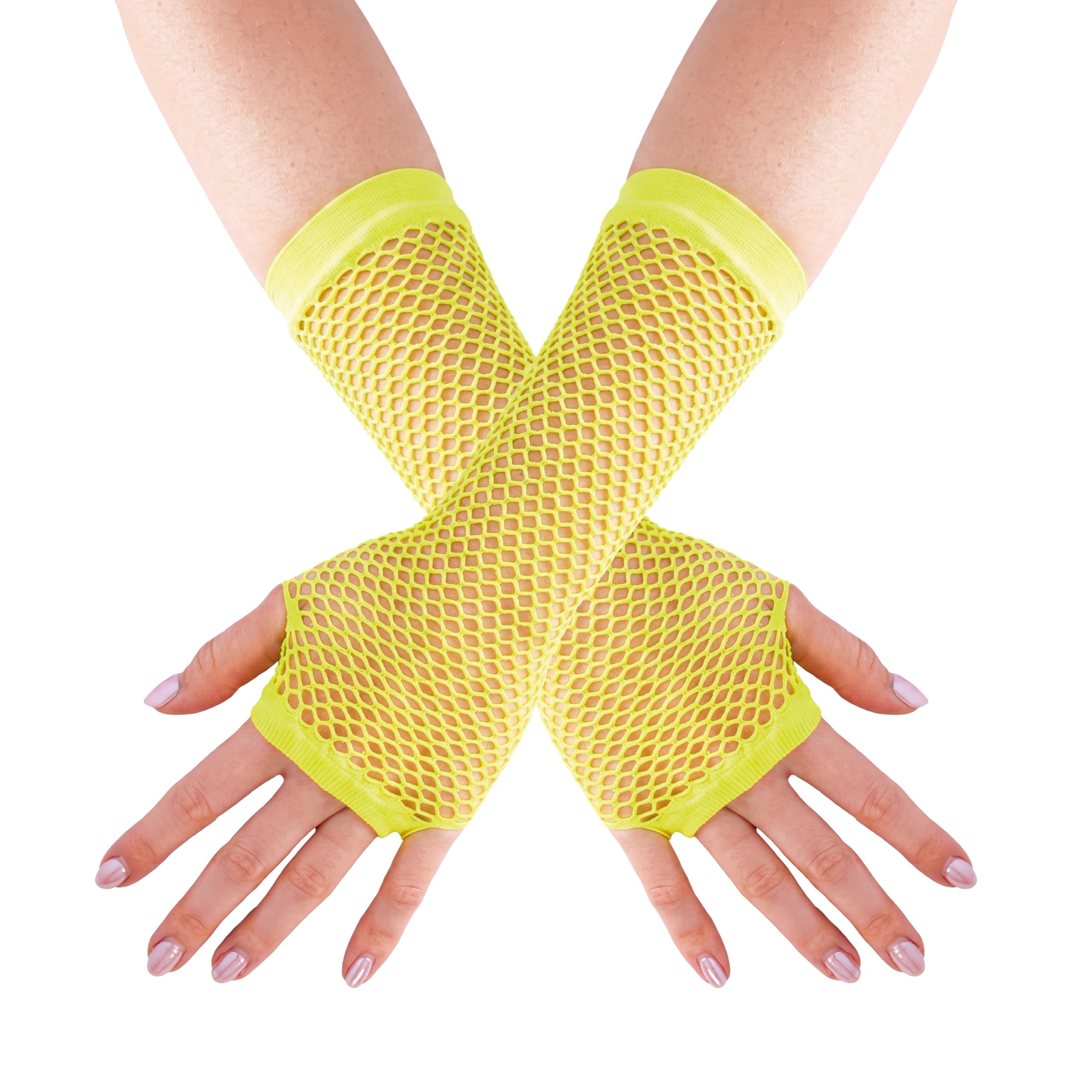 p-tit-clown-fingerlose-netz-handschuhe-neon-damen-ca-25-cm image 1