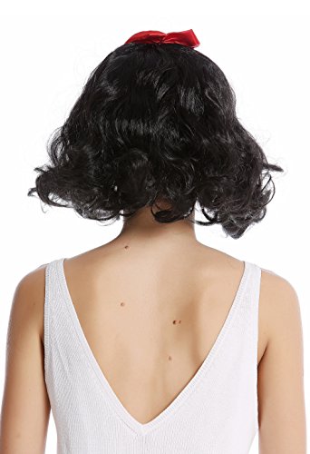 wig-me-up-90866-za103-damenper-cke-halblang-schwarz-wellig-mit-pony-und-roter-sc image 7