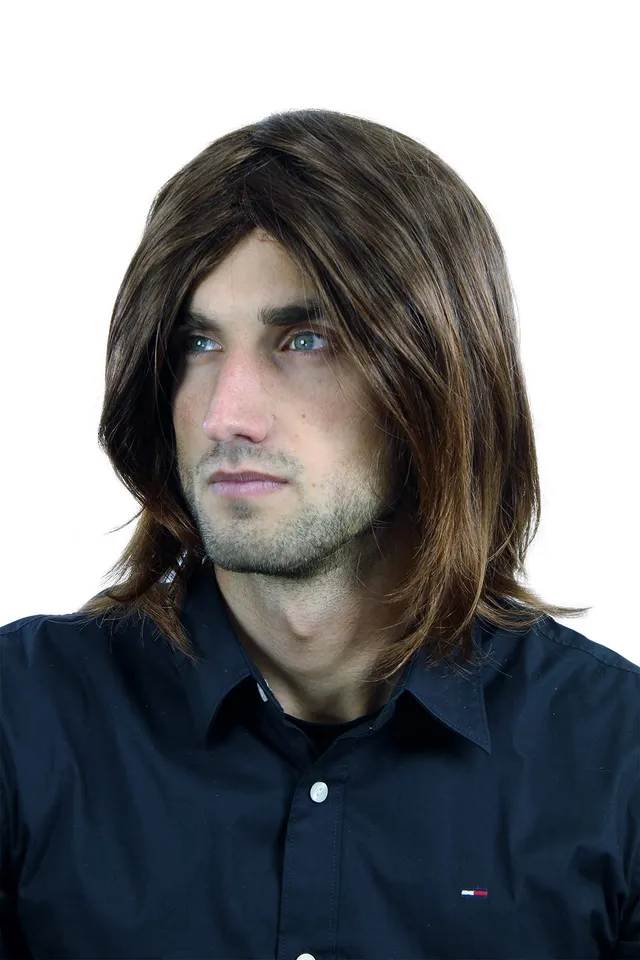 wig-me-up-cm-431-herrenper-cke-lang-40-cm-braun-rotbraun-mittelscheitel-4t30 image 1