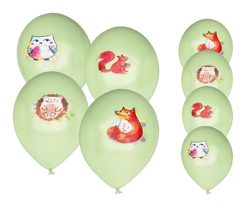 ptit-clown-22464-luftballons-geburtstag-waldtiere-30-cm-8-st-ck image 5