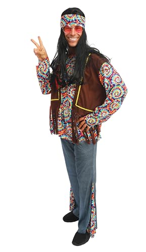 ptit-clown-hippie-psych-d-lique-kost-m-herren image 7