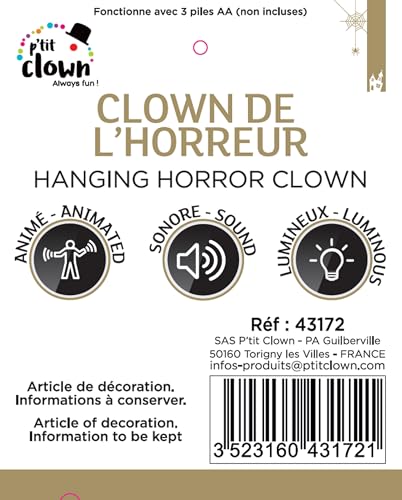 p-tit-clown-halloween-clown-automatik-animierte-grusel-deko-mit-sound-und-licht image 6