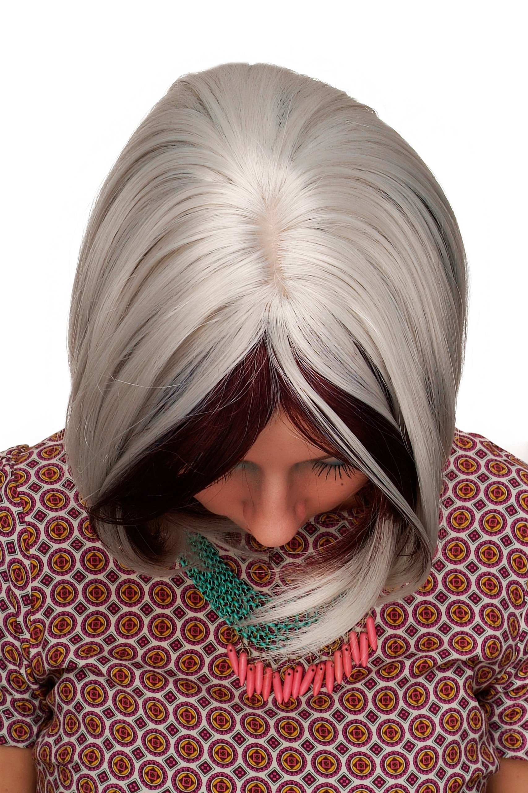wig-me-up-damenper-cke-cm-383-99j-60-kurz-40-cm-dunkelrot-wei image 5