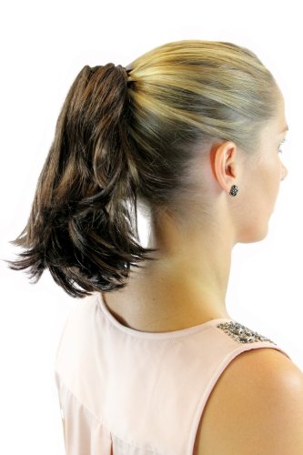 wig-me-up-lh-4002-4-haarteil-glatt-kurz-25-cm-butterfly-klammer-braun image 7