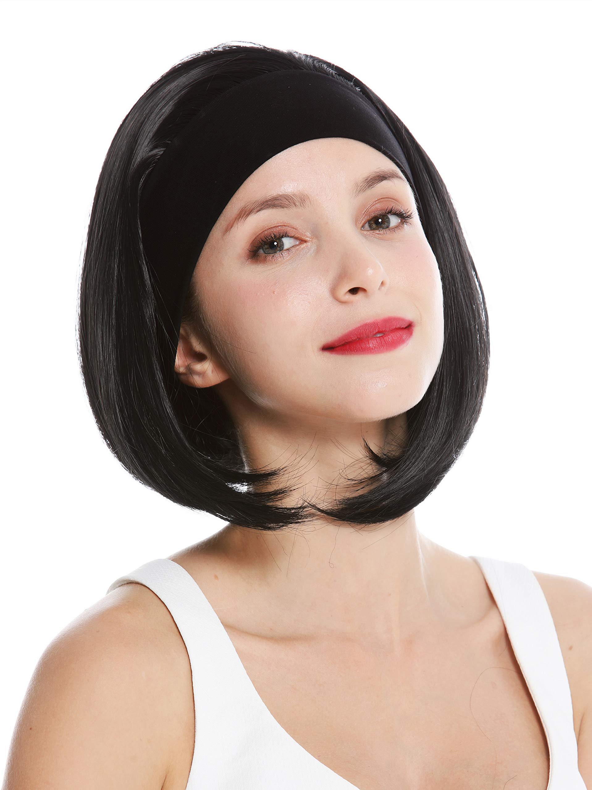 wig-me-up-gfw948-h-1-stirnband-per-cke-schwarz-kurz-30-cm-80er-retro image 3