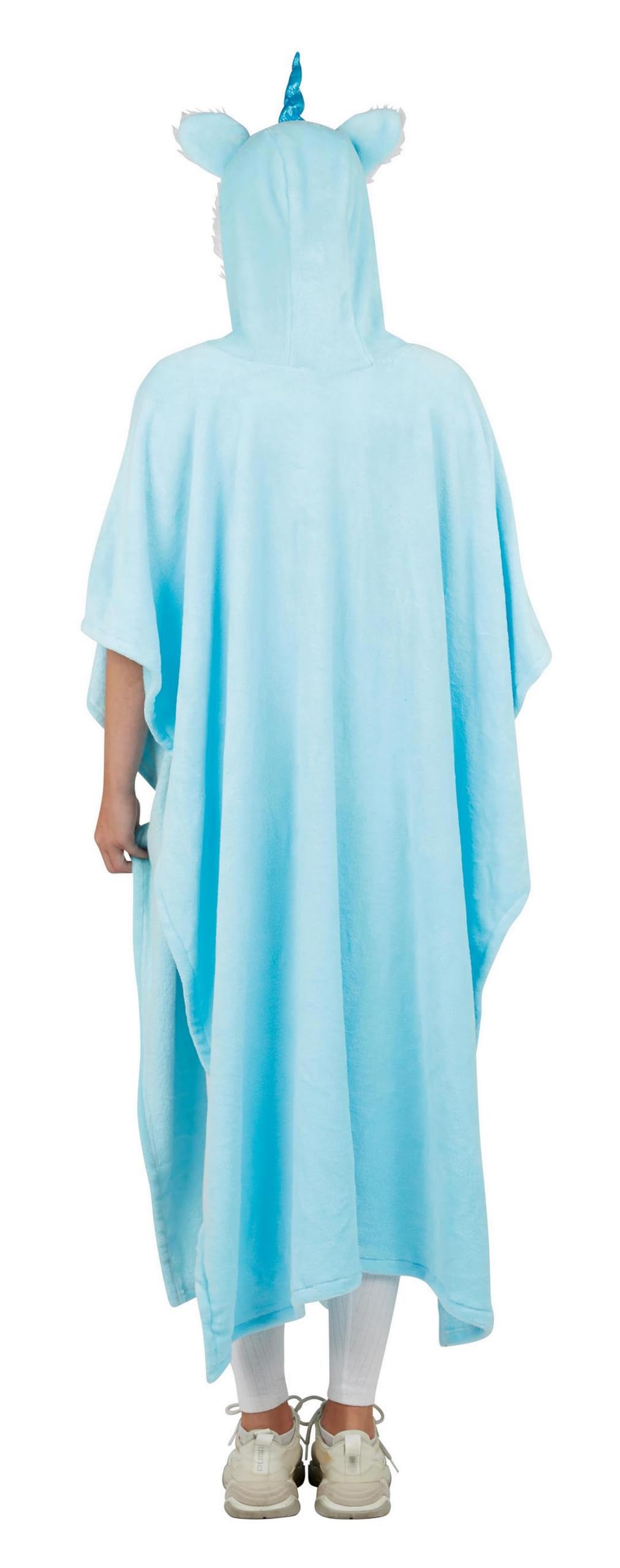 p-tit-clown-einhorn-poncho-mit-kapuze-erwachsene-einheitsgr-e-polyester image 3