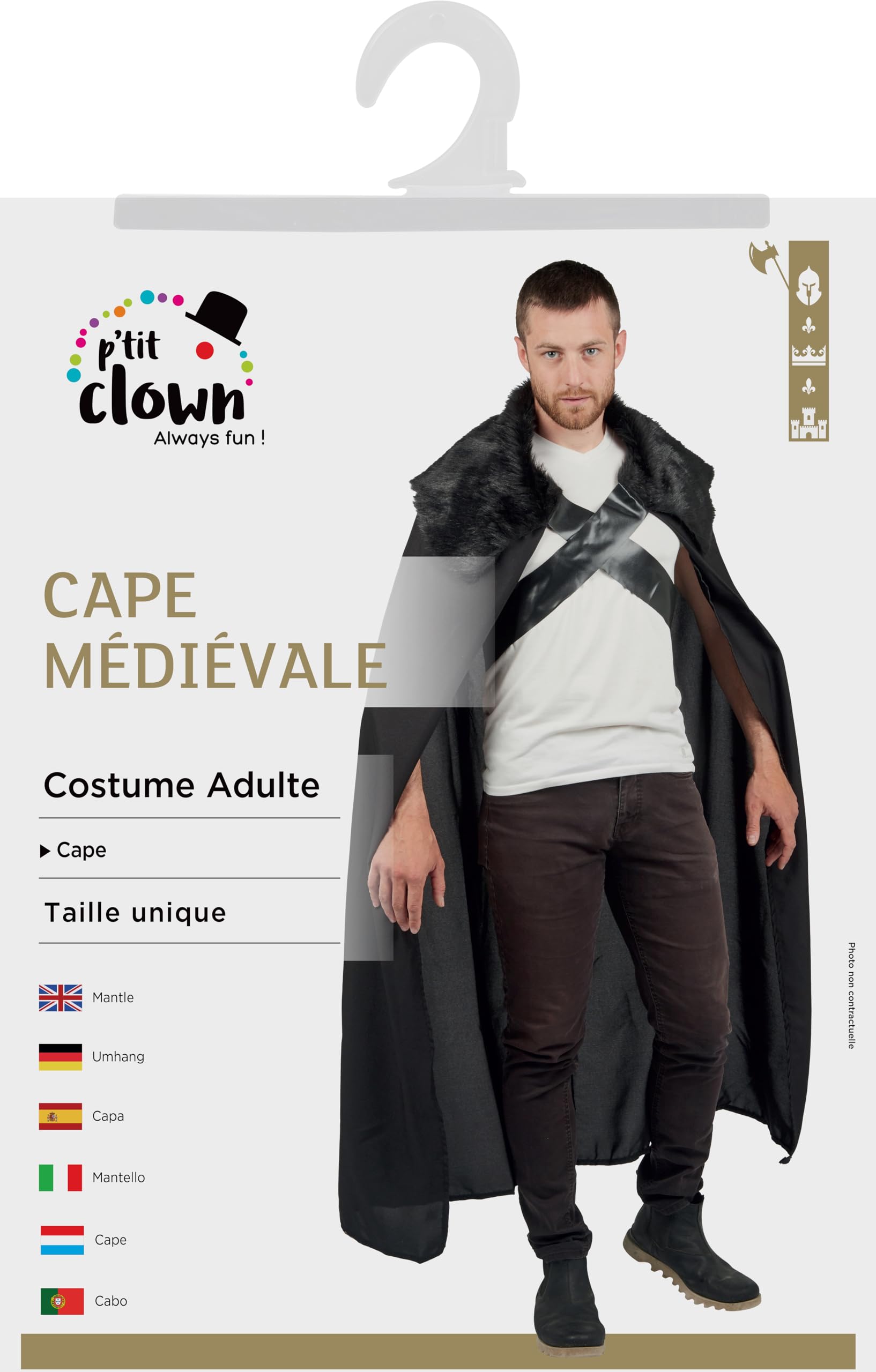 p-tit-clown-game-of-thrones-cape-schwarz-einheitsgr-e image 5