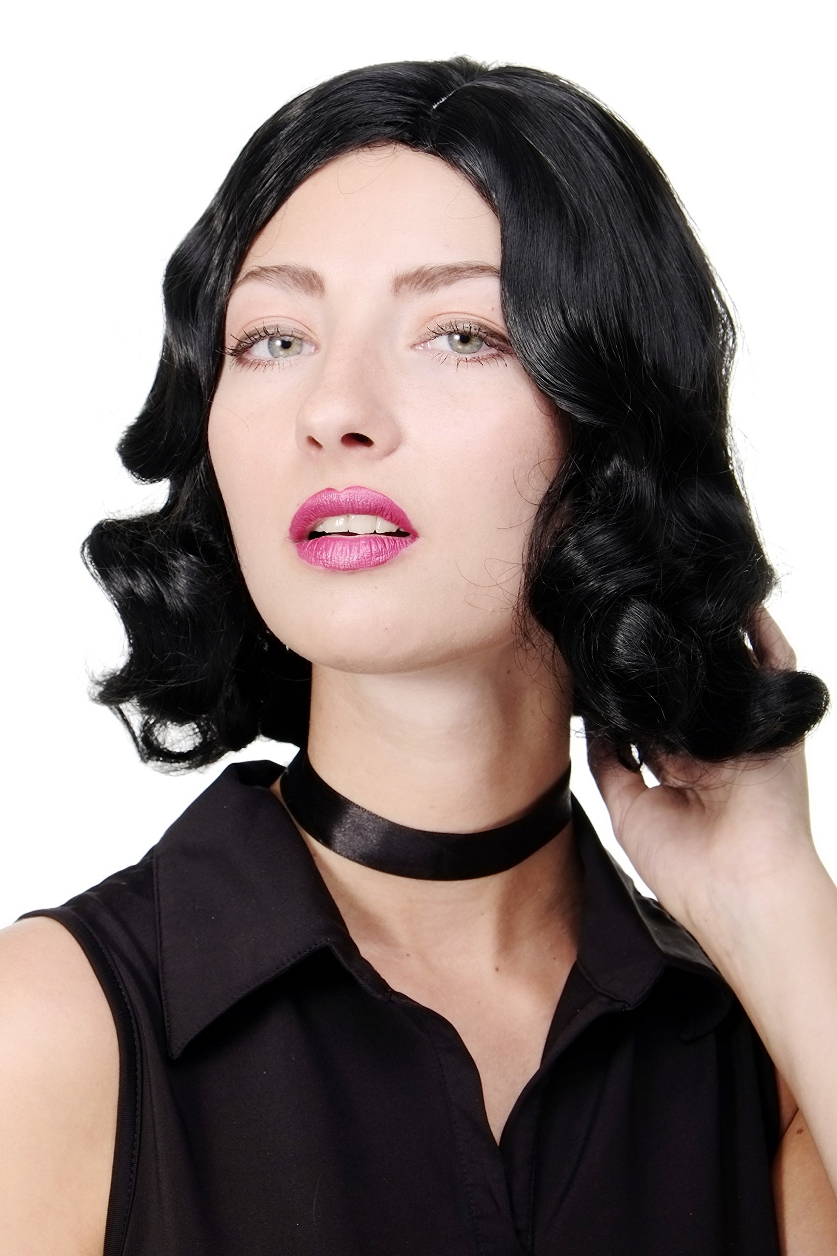 wig-me-up-gfw1726-33-damenper-cke-20er-jahre-wellen-kastanienbraun-30-cm image 8
