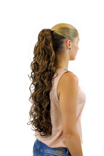 wig-me-up-jl-4030-haarteil-zopf-lockig-sehr-lang-65-cm-braun-12-mit-butterfly-kl image 6