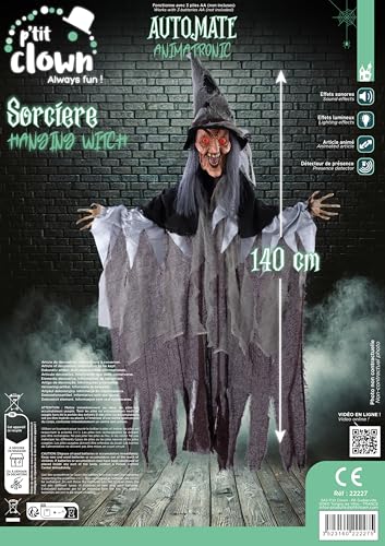 p-tit-clown-h-nge-hexe-140-cm-mit-ton-und-licht-halloween-animatronic image 5