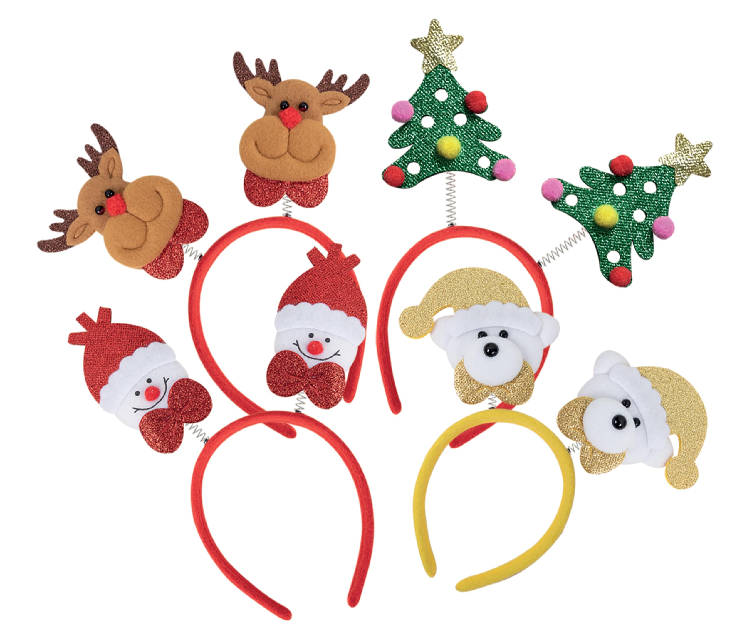 p-tit-clown-weihnachtshaarreif-mit-pailletten-erwachsene-zufallsauswahl image 3