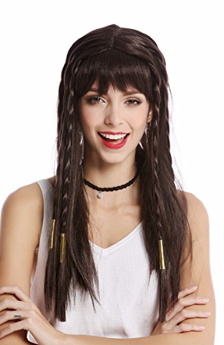 wig-me-up-wg-7031-za2-damenper-cke-lang-dunkelbraun-mit-pony-und-geflochtenen-st image 6