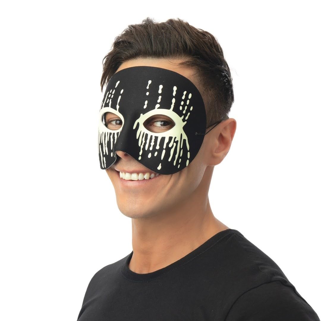 p-tit-clown-23827-blutige-maske-phosphoreszierend-schwarz-wei image 3
