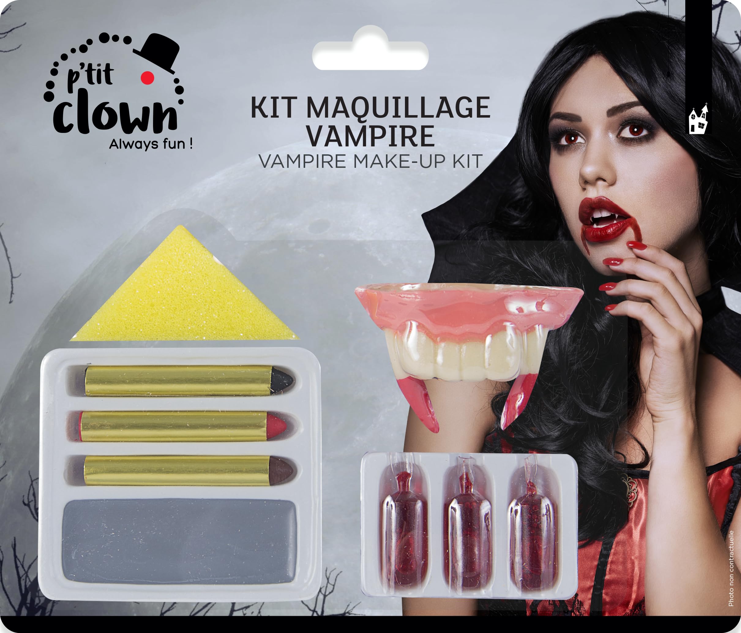 p-tit-clown-vampire-halloween-make-up-set-grau-erwachsene image 4