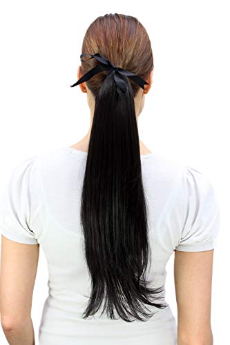 wig-me-up-c9427-2-haarteil-zopf-schwarz-glatt-50-cm-mit-klammer image 5