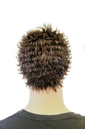 wig-me-up-gfw355-2t33-herrenper-cke-kurz-igel-wet-look-dunkel-2t33 image 7