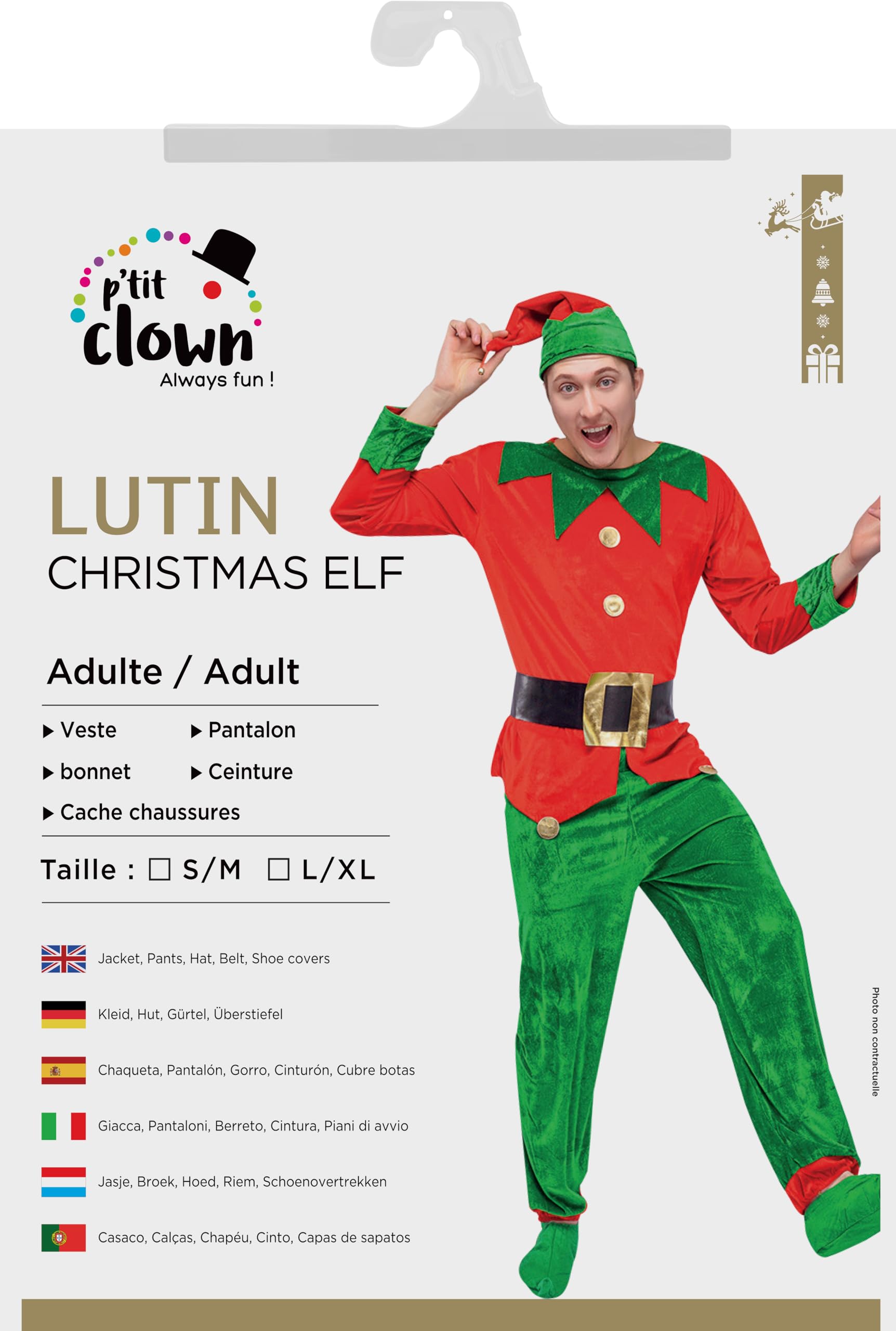 p-tit-clown-lutin-elf-herren-kost-m-filz-gr-l-xl image 3