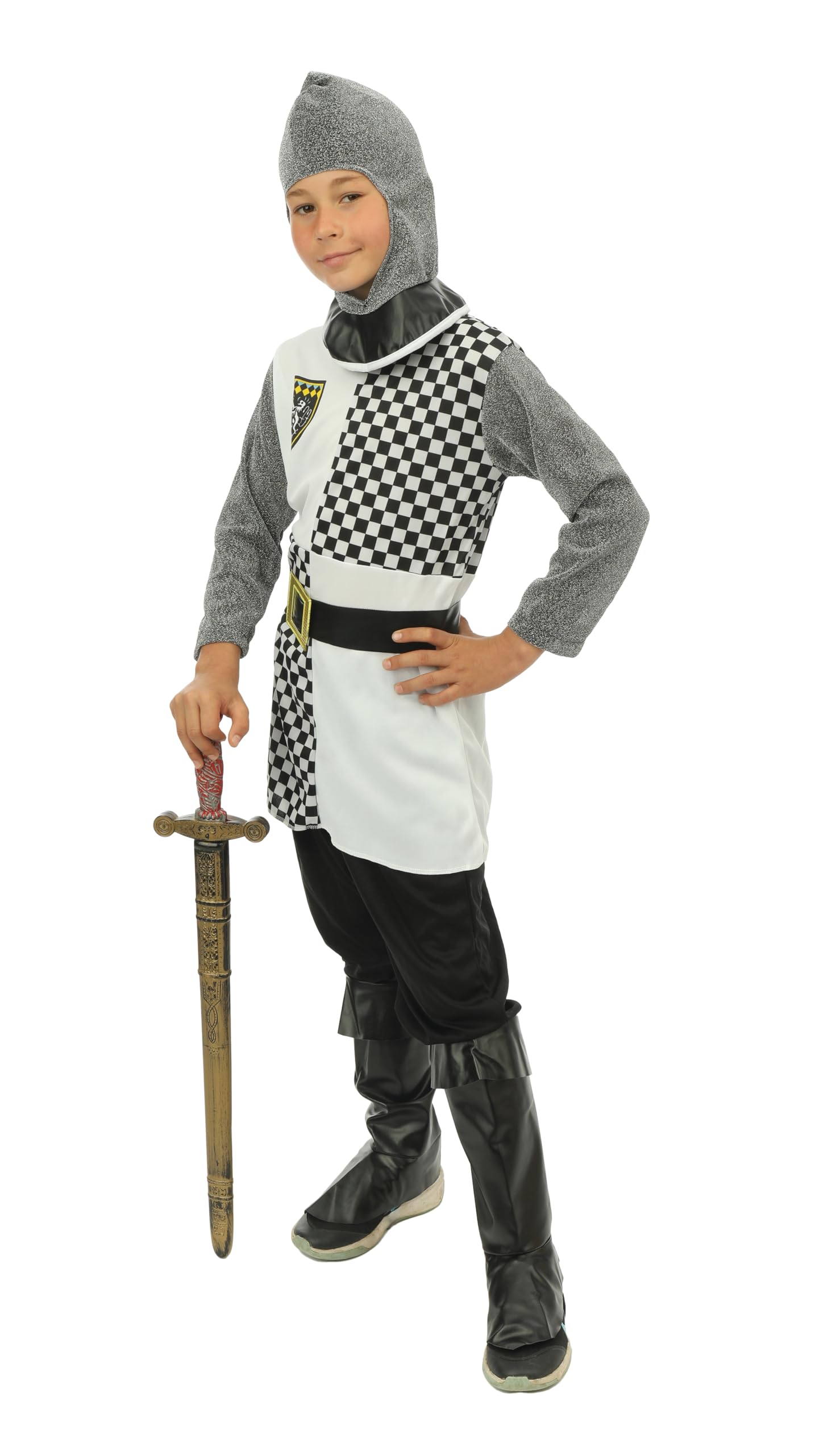 p-tit-clown-ritter-kost-m-f-r-jungen-mittelalter image 2