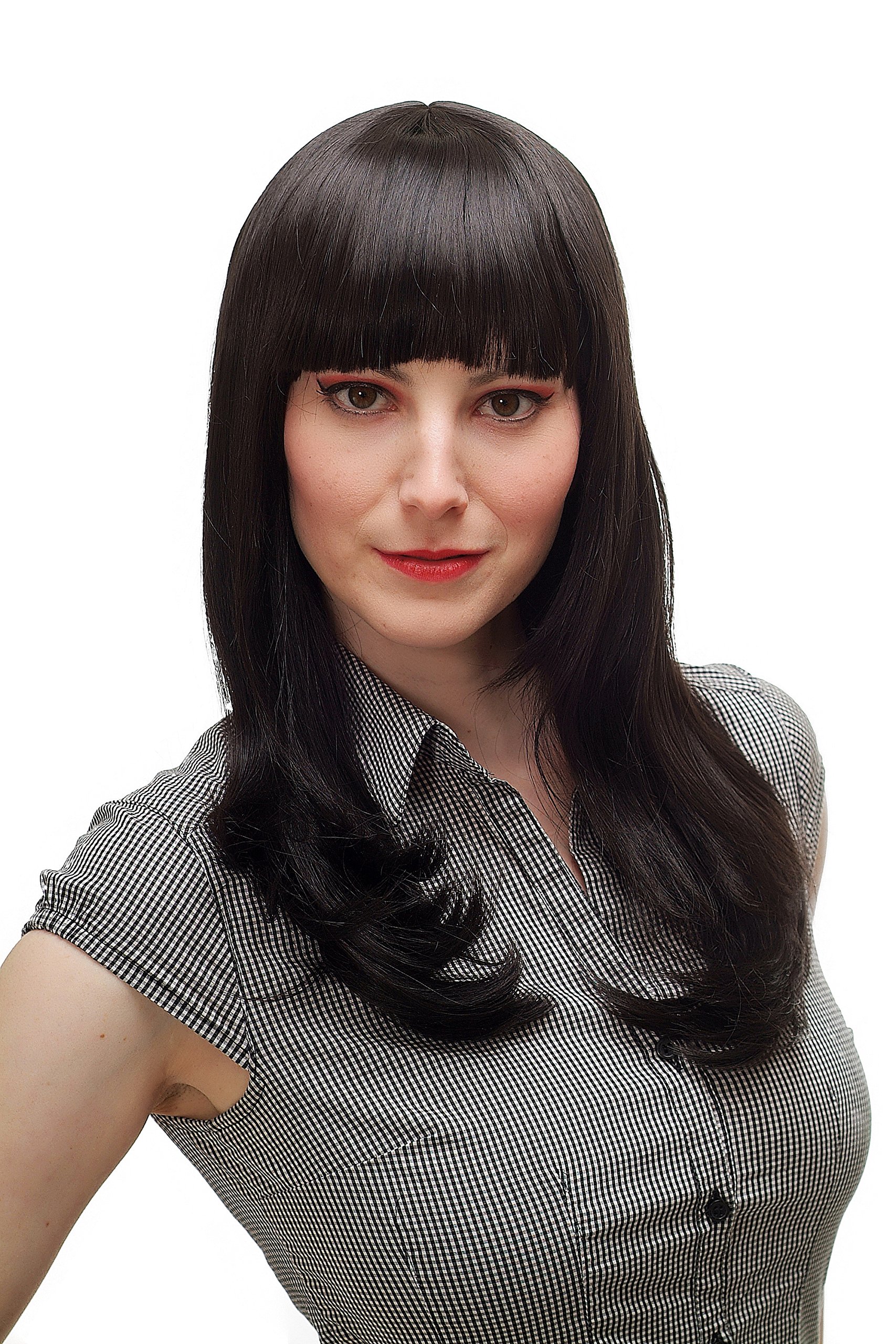 wig-me-up-ma112-damenper-cke-mittellang-mit-pony-schwarz image 1