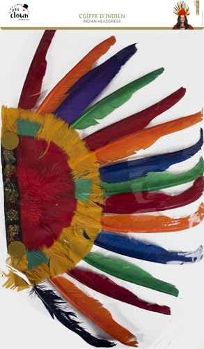ptit-clown-18670-indianer-kopfschmuck-14-federn-mehrfarbig image 8